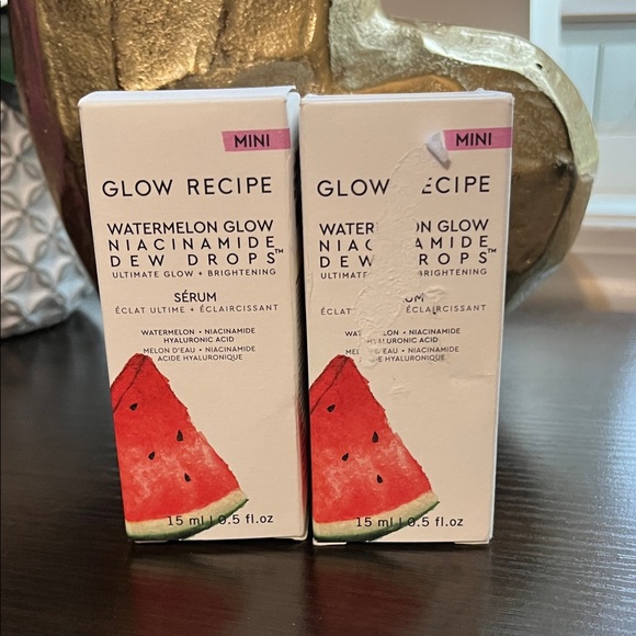 Glow Recipe Other - 2 Mini Glow Recipe Watermelon Glow Niacinamide Dew Drops
